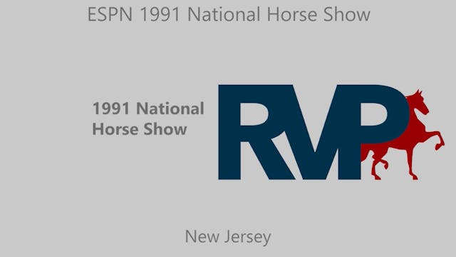 ESPN 1991 - National Horse Show - ESP...