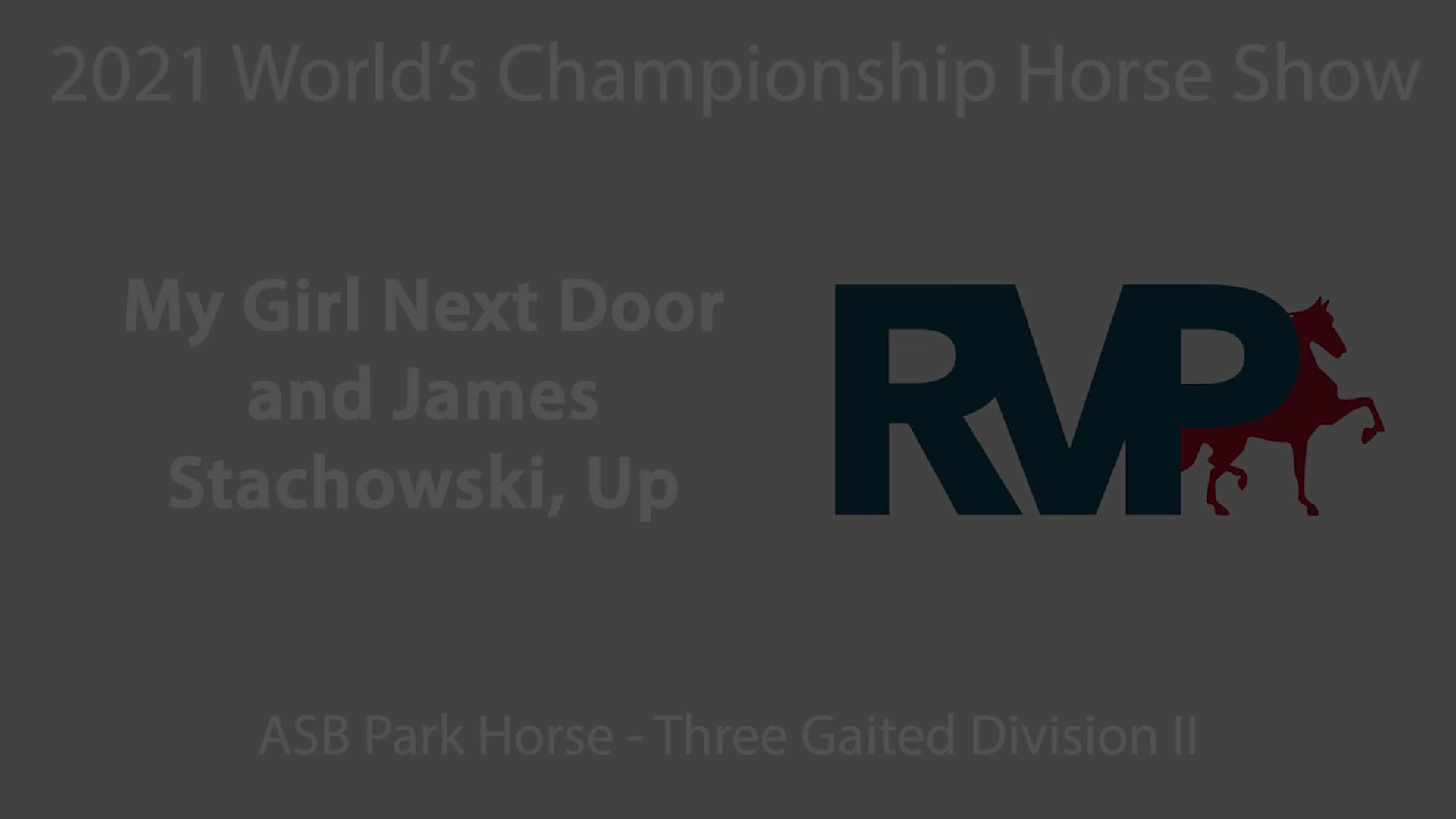 WCHS21 - Class 25 - My Girl Next Door and James Stachowski, Up