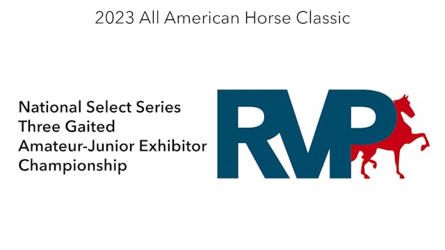 AAC23 - Class 111 - National Select S...