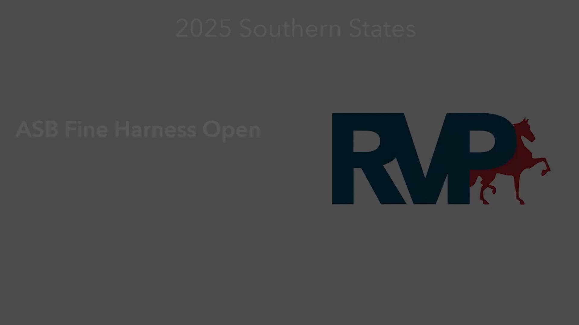 SS25 - Class 38 - ASB Fine Harness Open