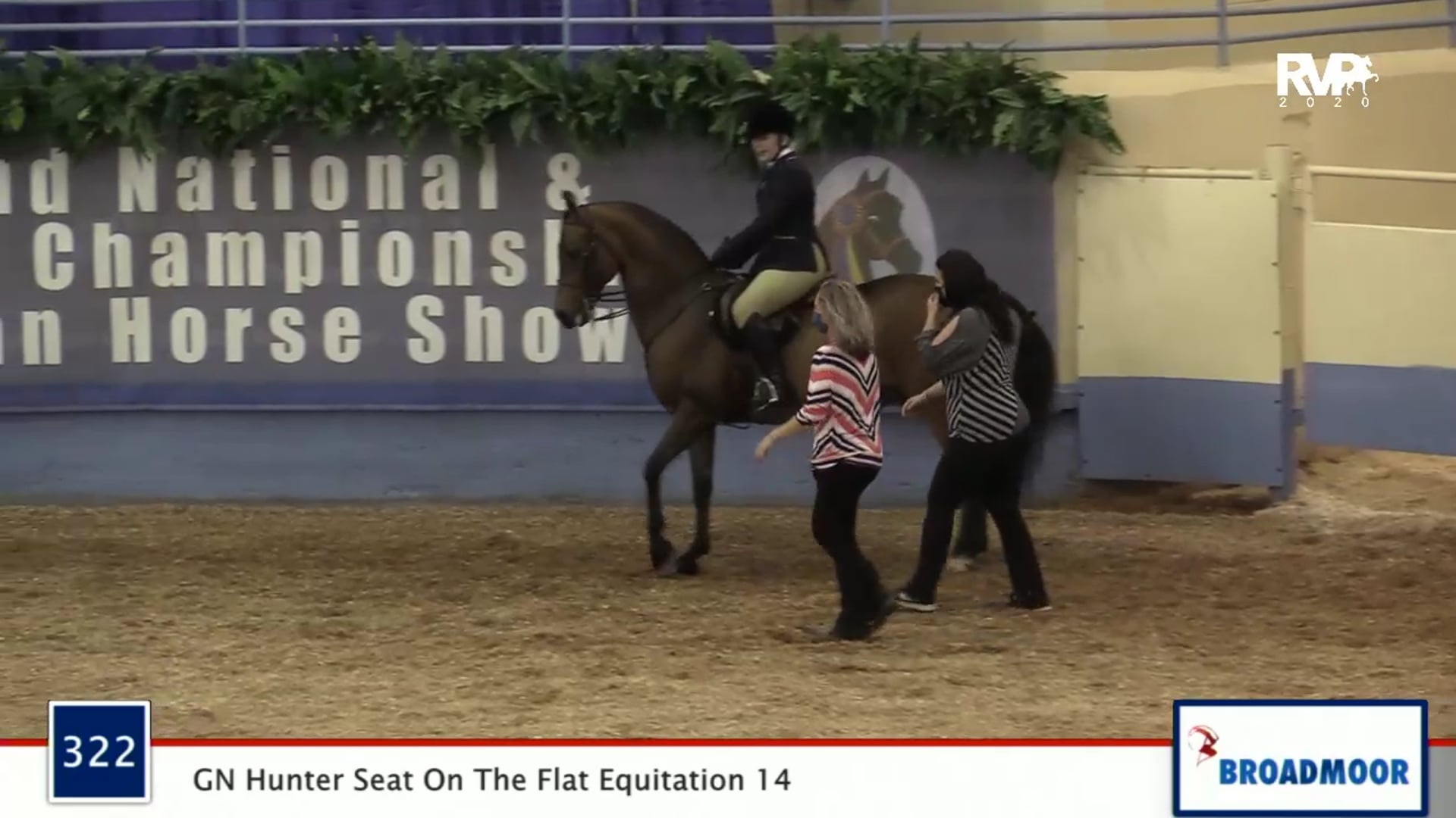 2020 MGN - 322 GN Hunter Seat On The Flat Equitation 14