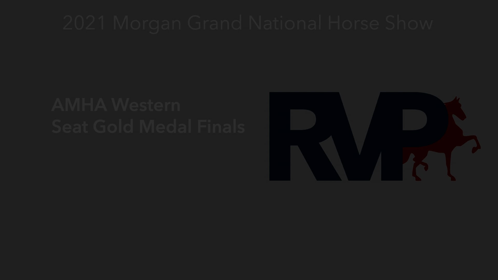 MGN21 - Class 89 - AMHA Western Seat Gold Medal Finals