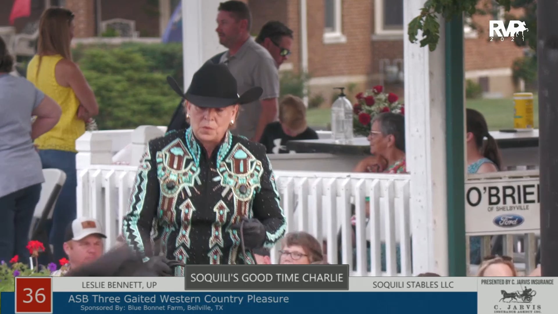SHS21 - Class 36 - Soquili’s Good Time Charlie and Leslie Bennett, up