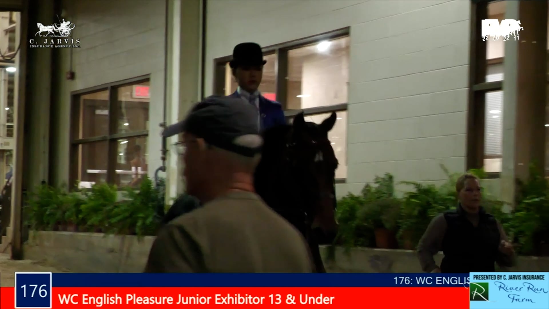 MGN21 - Class 176 - WC English Pleasure Junior Exhibitor 13 & Under