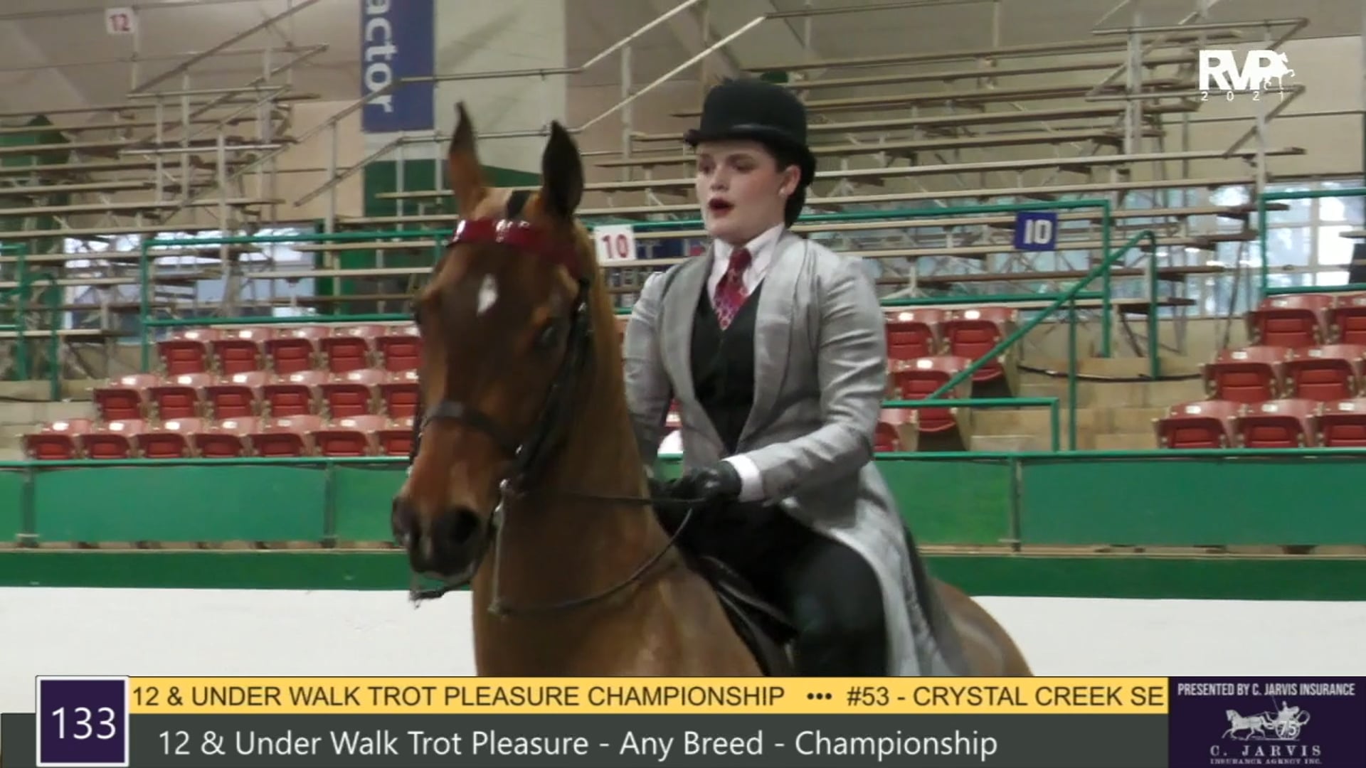 RSP21 - Class 133 - 12 & Under Walk:Trot Pleasure
Any Breed Championship