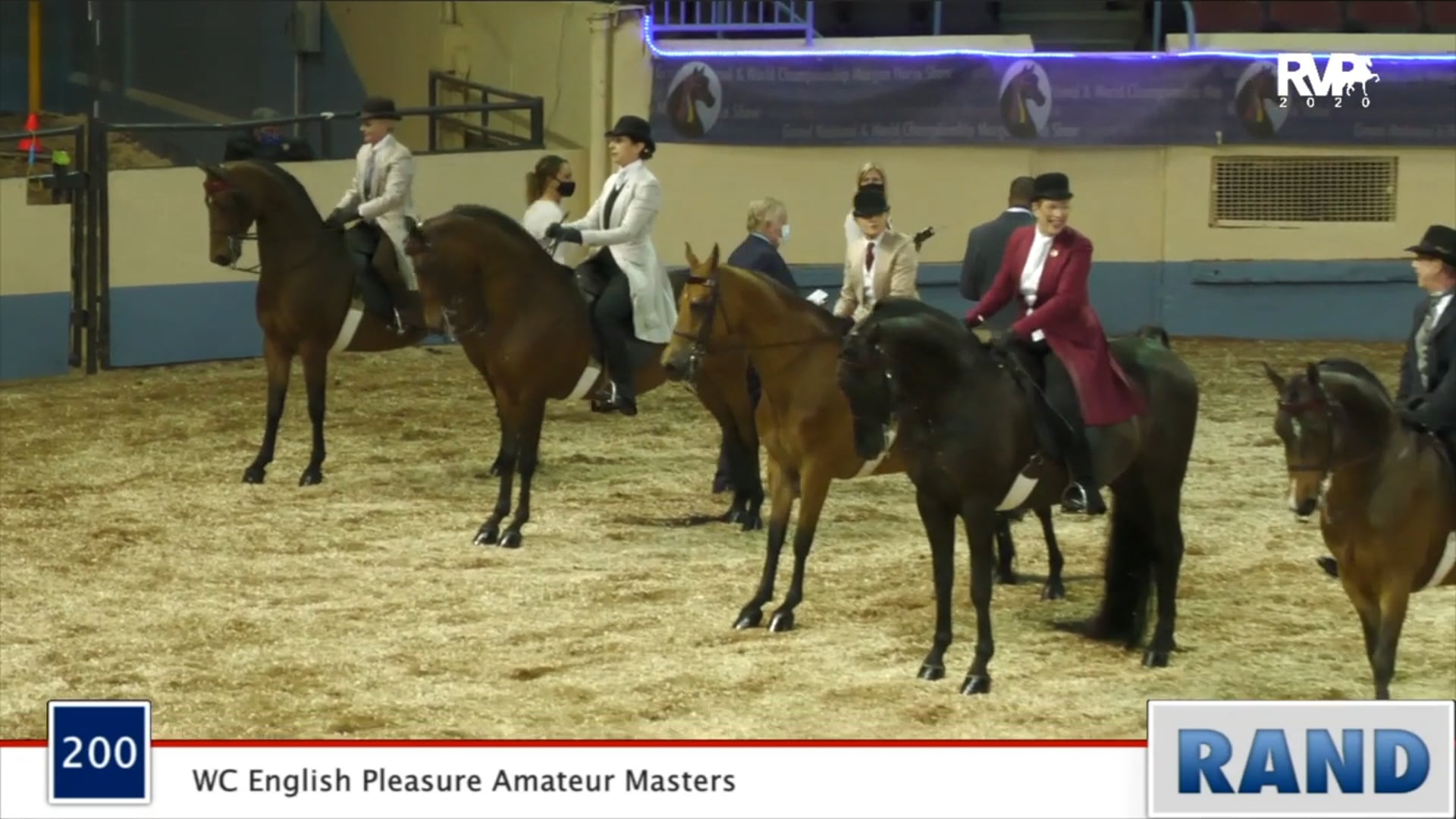 2020 MGN - Class 200 WC English Pleasure Amateur Masters