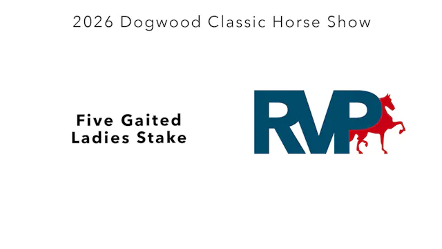 DC26 - Class 51 - Five Gaited Ladies ...