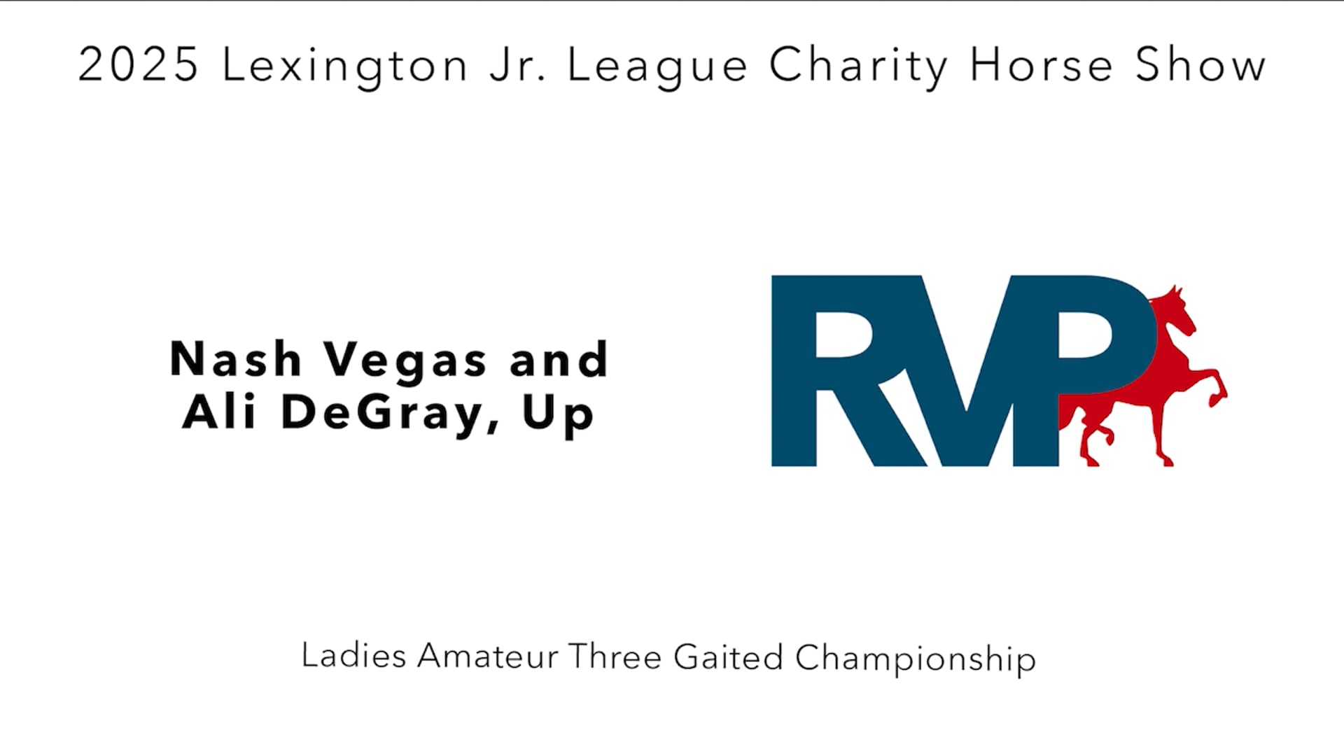 LJL25 - Class 168 - Nash Vegas and Ali DeGray, Up