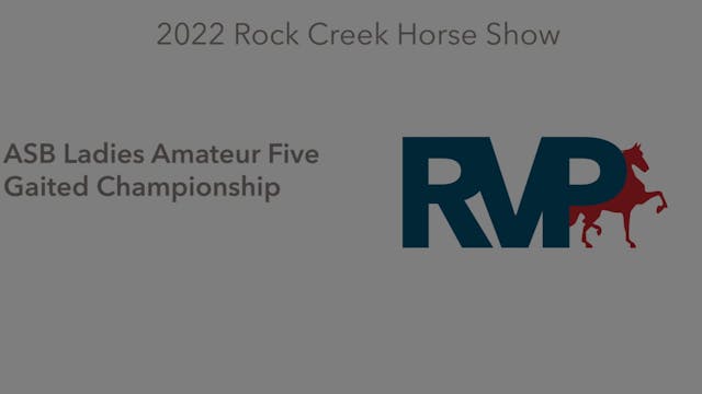 RC22 - Class 84 - ASB Ladies Amateur ...