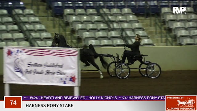 2020 SSFF - Class 74 Harness Pony Stake