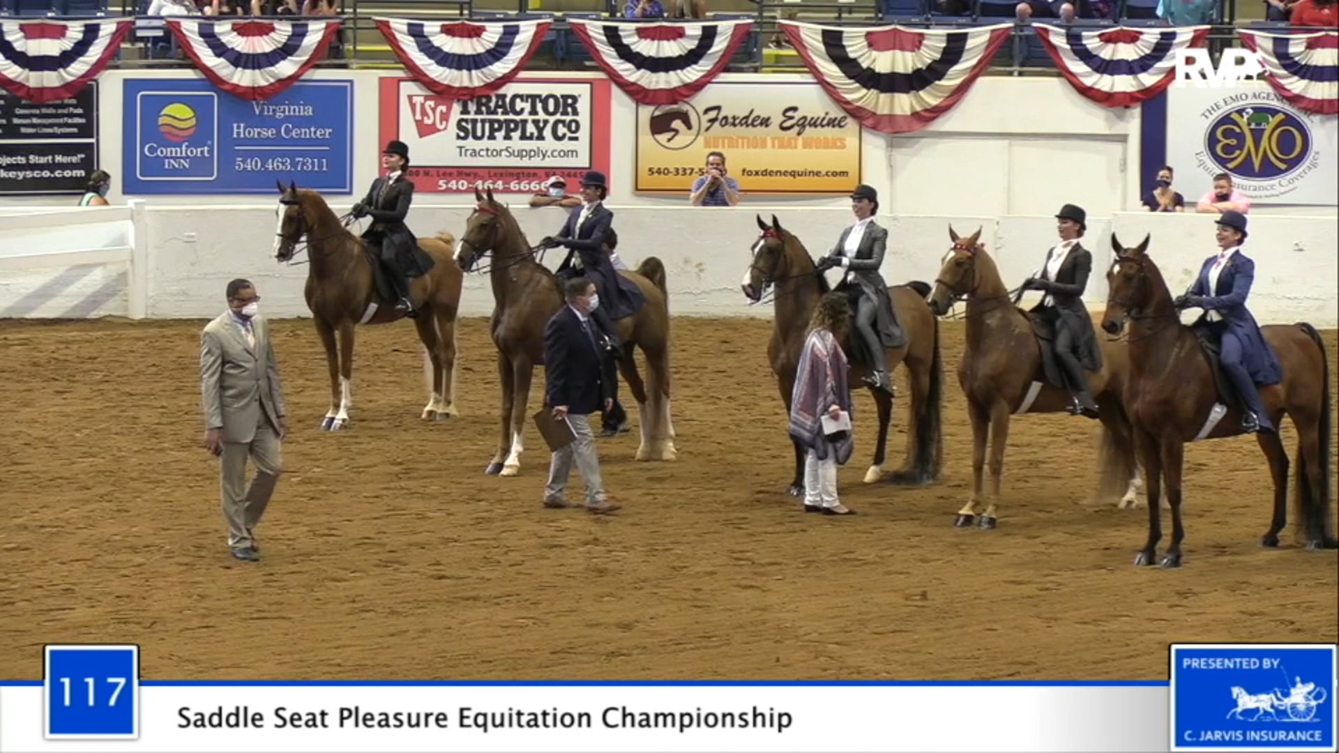 2020 BB - Class 117 Saddle Seat Pleasure Equitation
 Championship