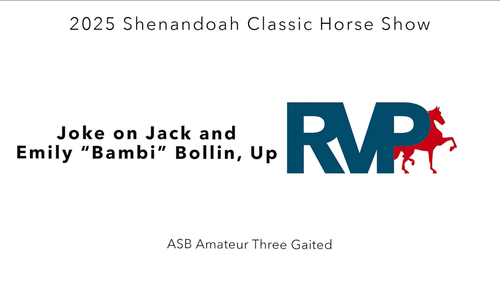SC25 - Class 37 - Joke on Jack and Emily 'Bambi' Bollin, Up