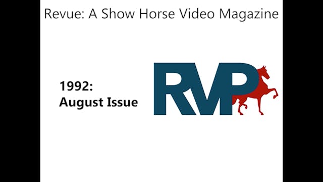 Revue - 1992 - August Issue