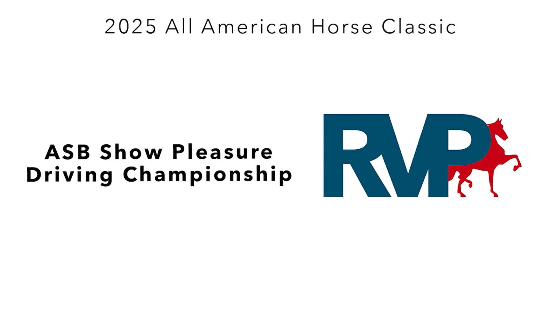 AAC25 - Class 124.1 - ASB Show Pleasure Driving Championship