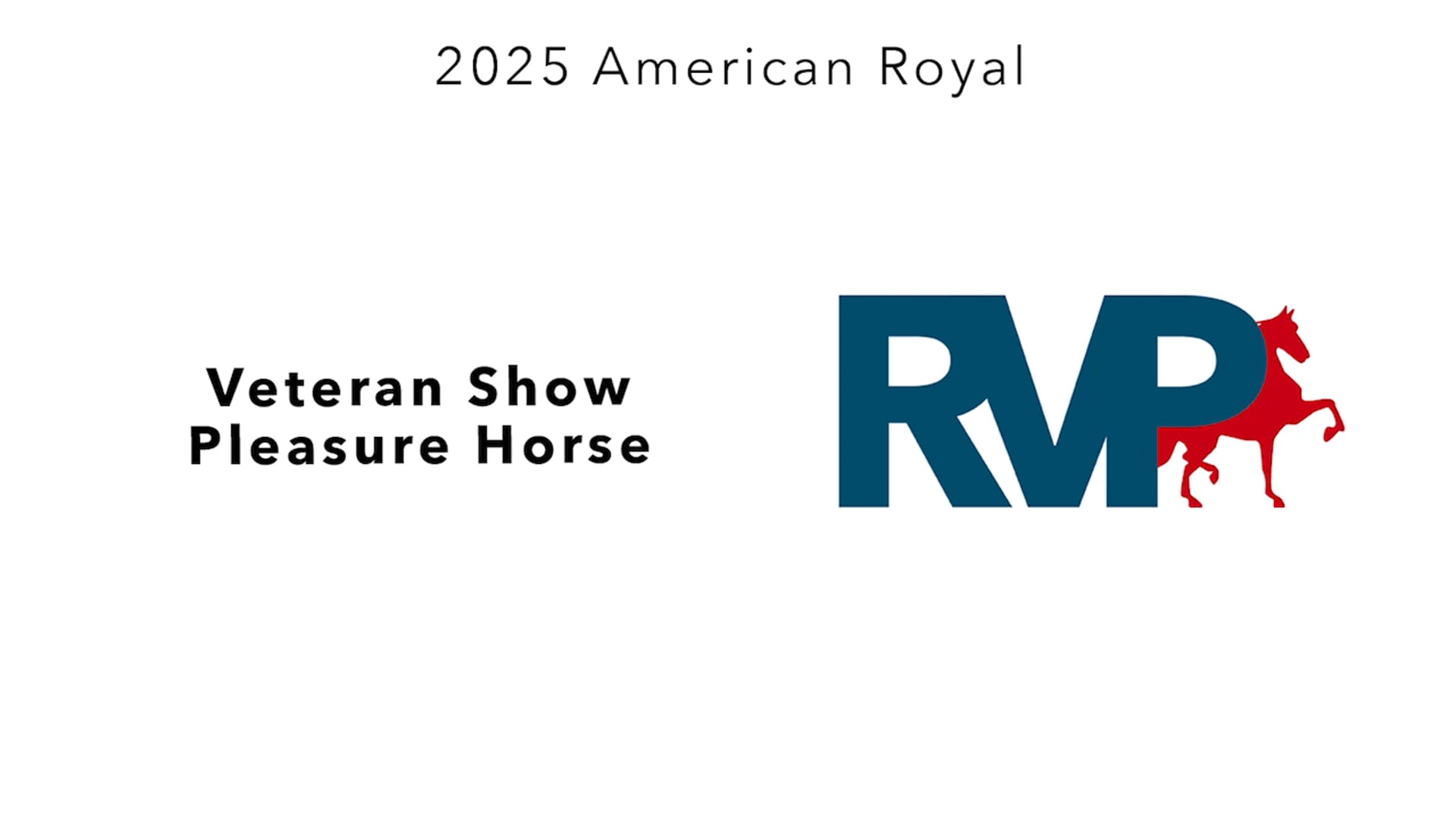 KC25 - Class 13 - Veteran Show Pleasure Horse