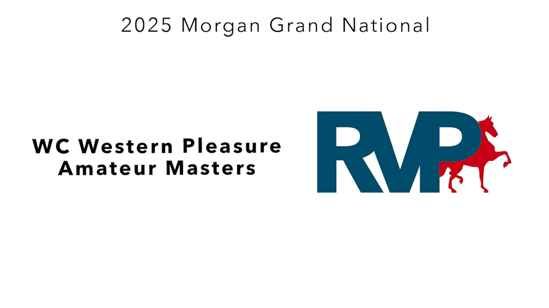 MGN25 - Class 159 - WC Western Pleasure Amateur Masters