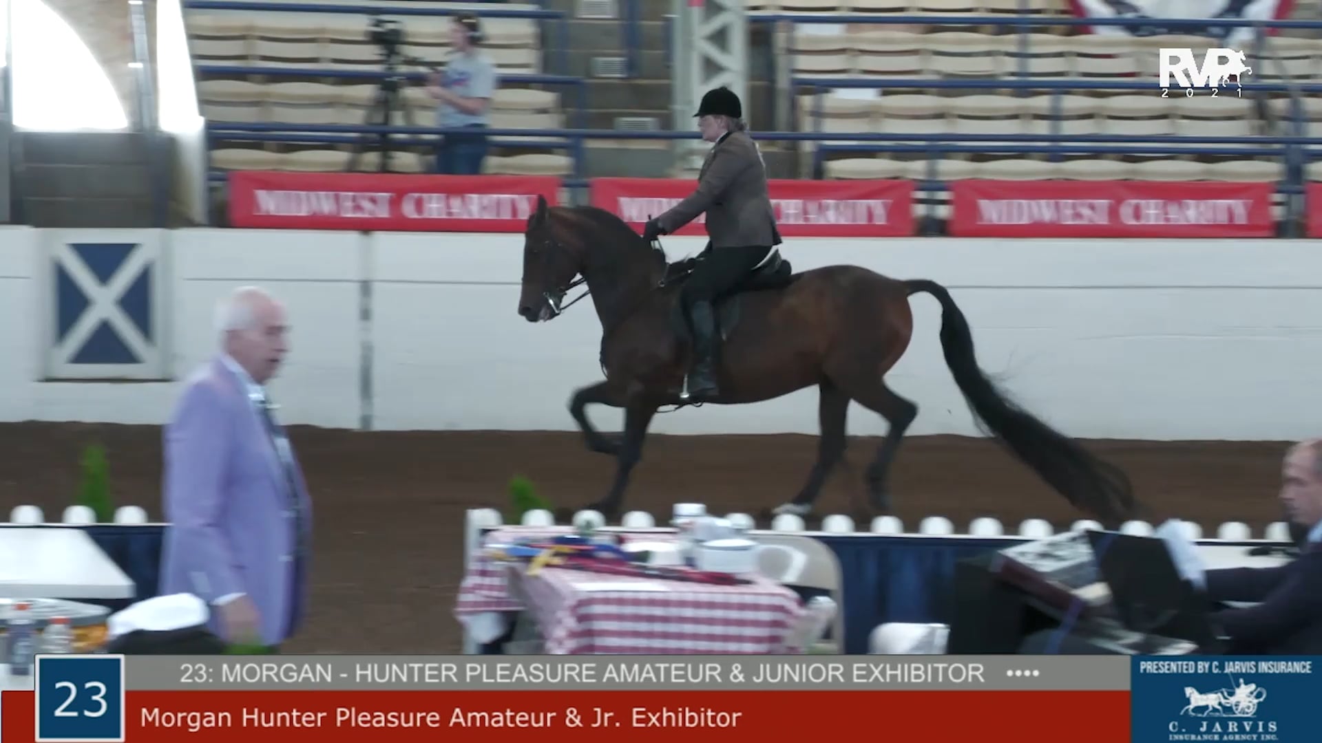 MW21 - Class 23 - Morgan Hunter Pleasure Amateur-Junior Exhibitor