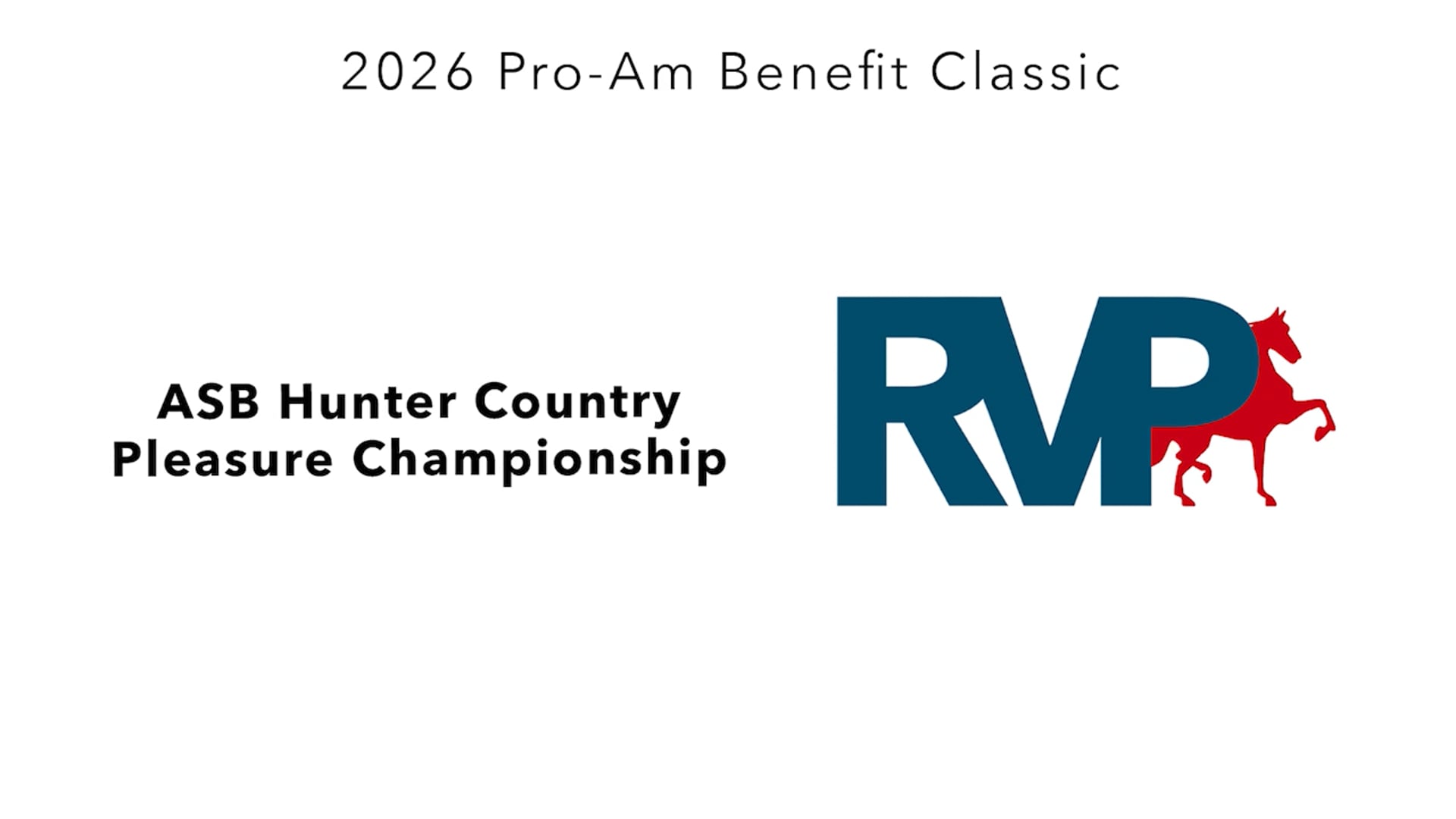 ProAm26 - Class 172 - ASB Hunter Country Pleasure Championship