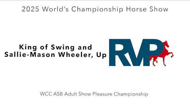 WCHS25 - Class 176 - King of Swing an...
