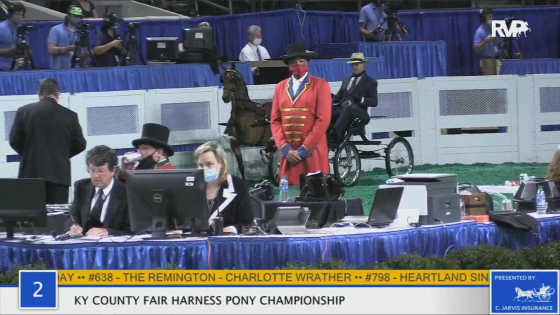 WCHS 2020 Class 2 - Kentucky County Fair Fine Harness Pony Championship