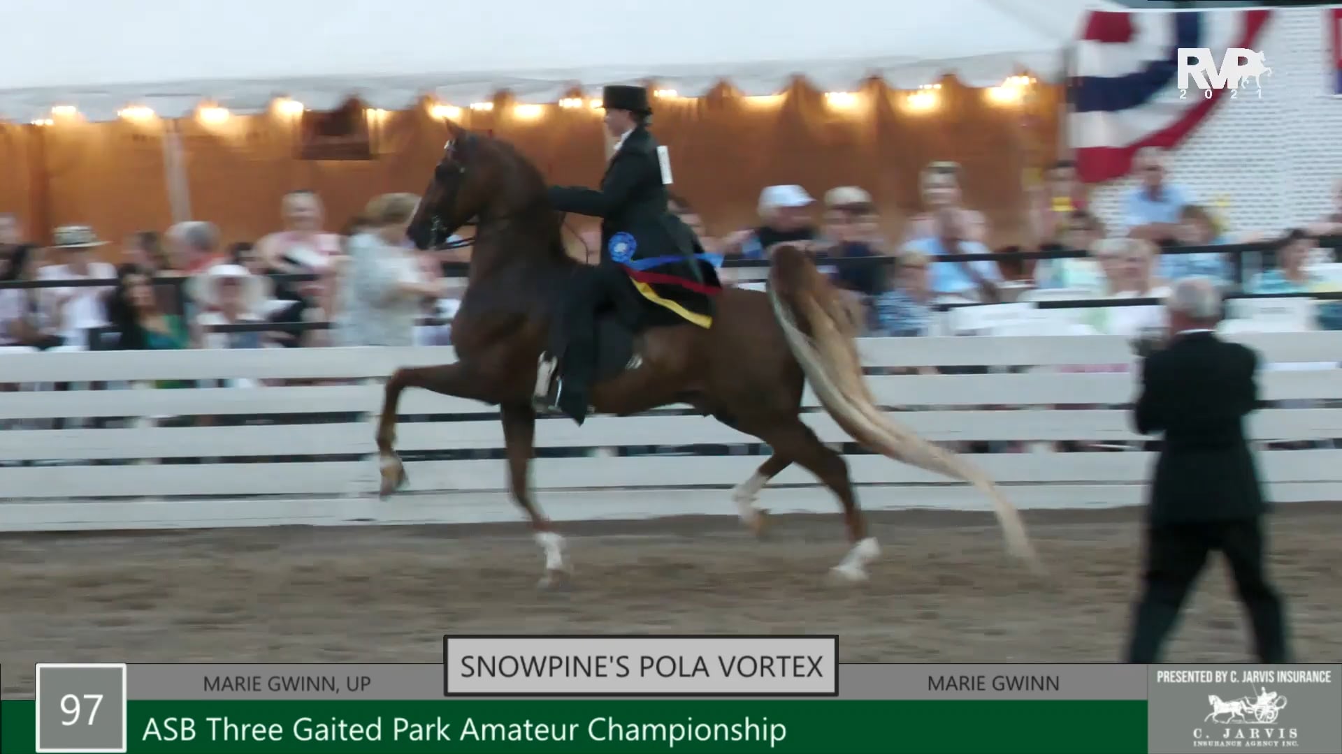 RC21 - Class 97 - Snowpine's Pola Vortex and Marie Gwinn, up