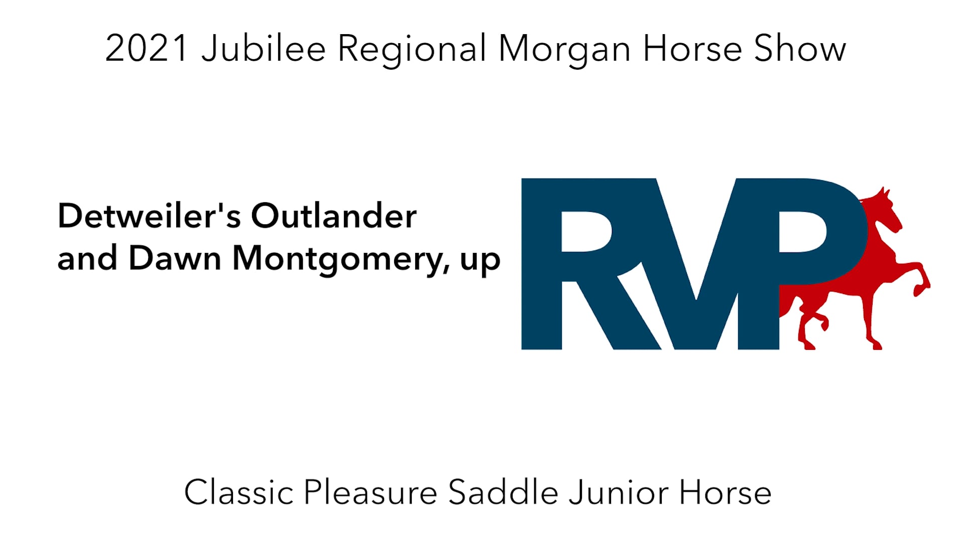 MJ21 - Class 91 - Detweiler's Outlander and Dawn Montgomery, up