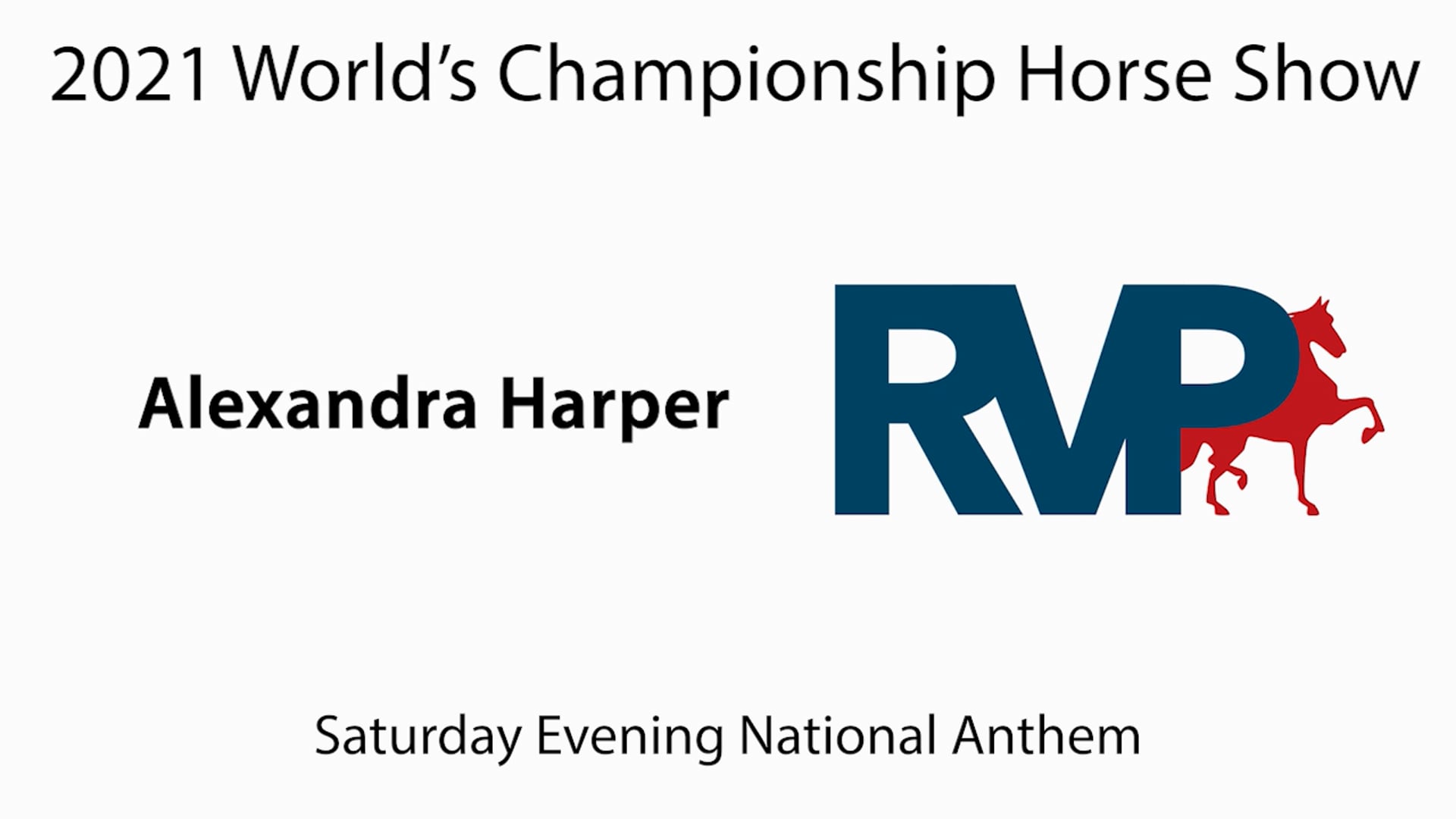 WCHS21 - Saturday Evening National Anthem