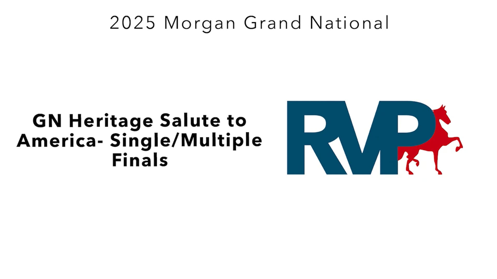 MGN25 - Class 326 - GN Heritage Salute to America- Single-Multiple Finals