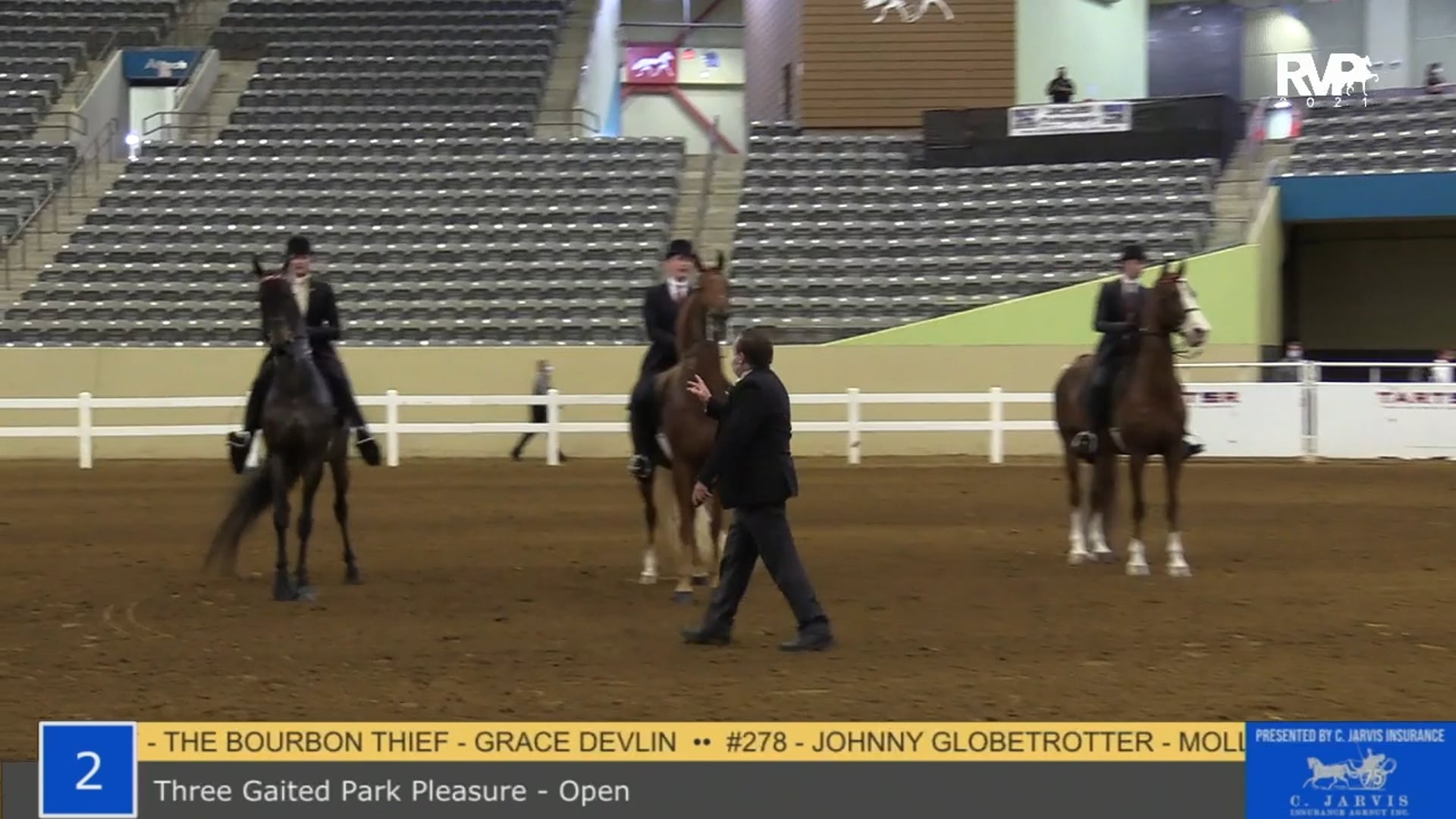 KYSP21 - Class 2 - Three Gaited Park Pleasure Open