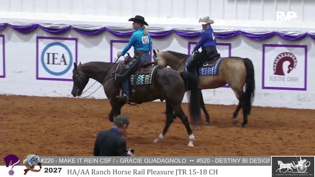 YAN24 - Class 2027 - HA AA Ranch Hors...