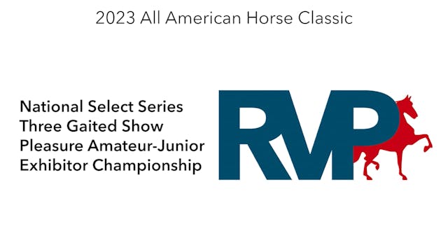 AAC23 - Class 116 - National Select S...