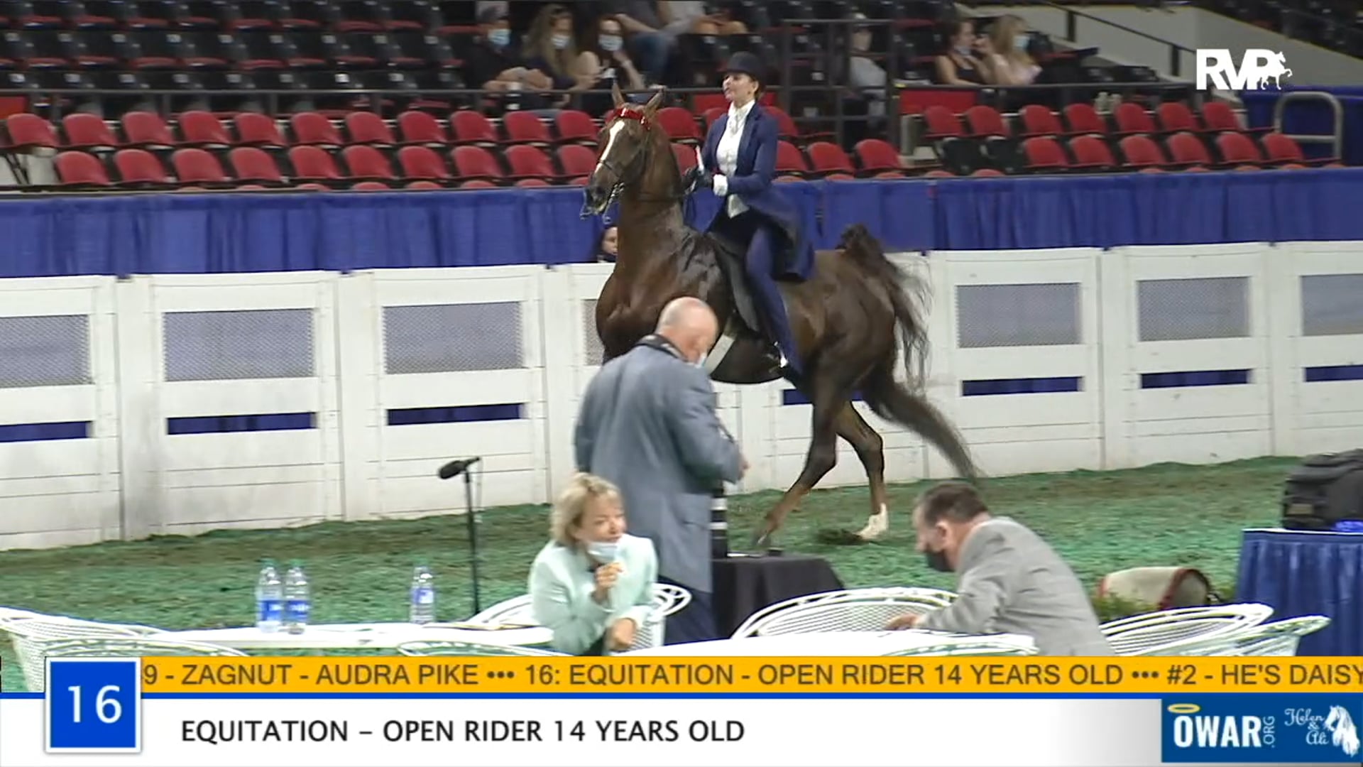 WCHS 2020 Class 16 - Equitation - Open Rider 14 Years Old