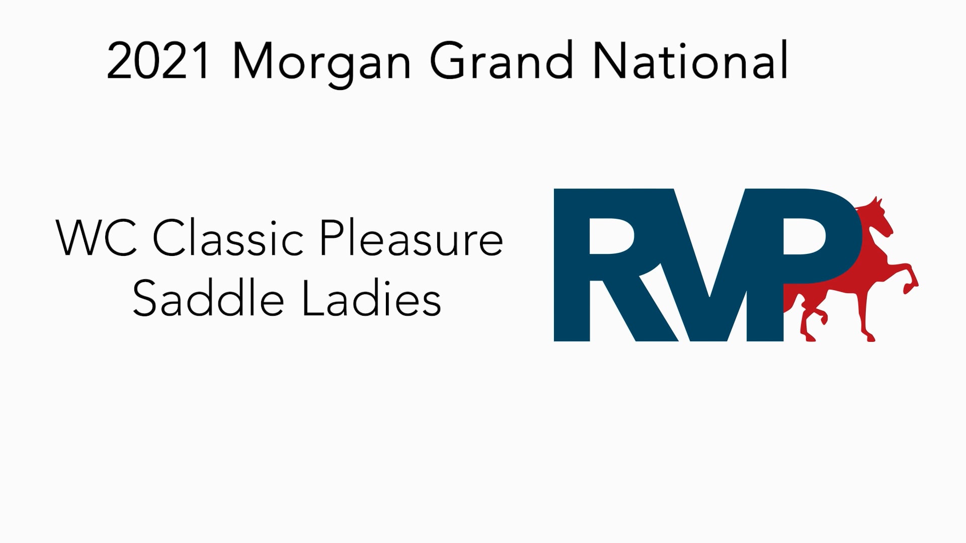 MGN21 - Class 239 - WC Classic Pleasure Saddle Ladies