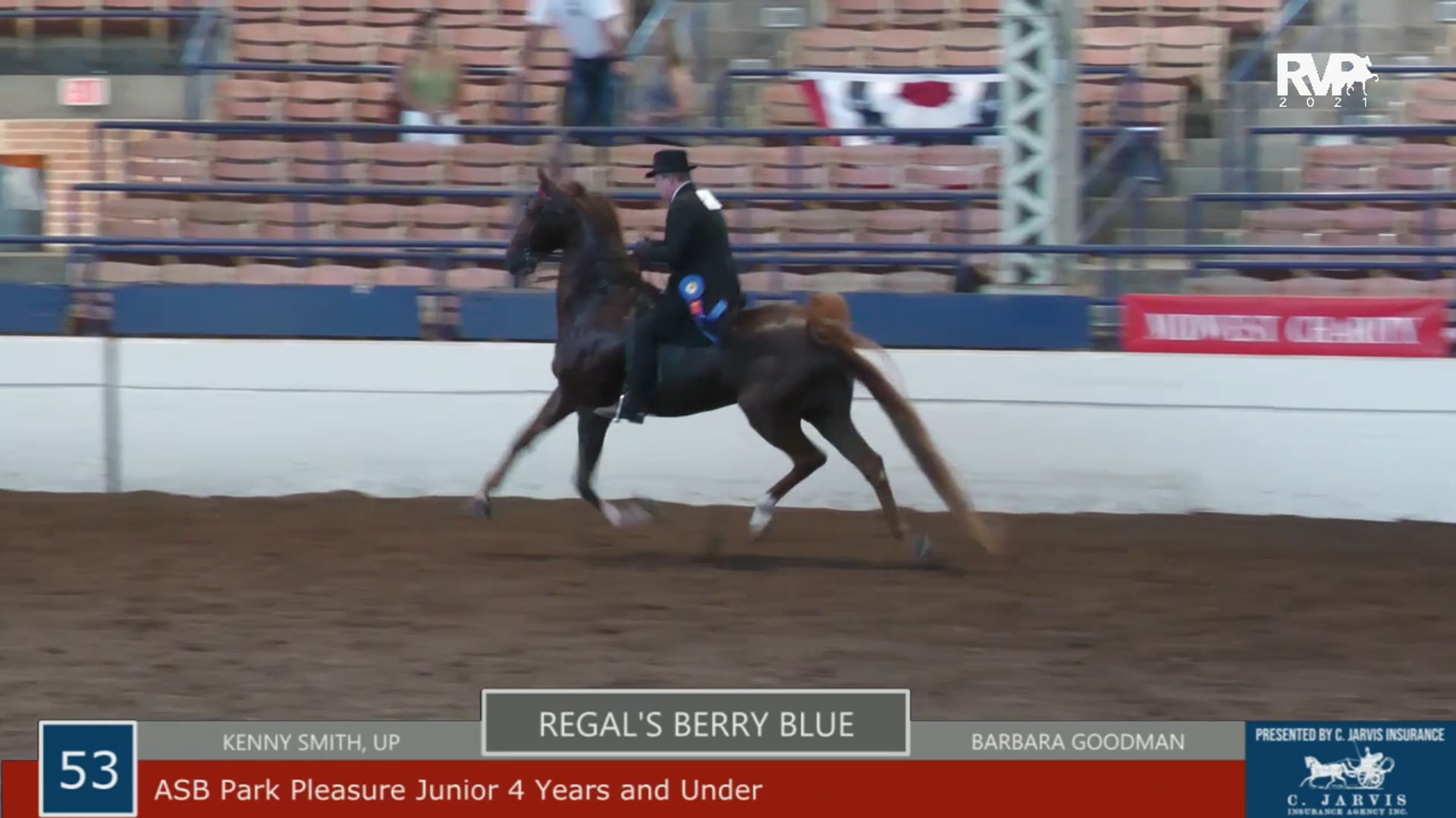 MW21 - Class 53 -  Regal’s Berry Blue and Kenny Smith, up
