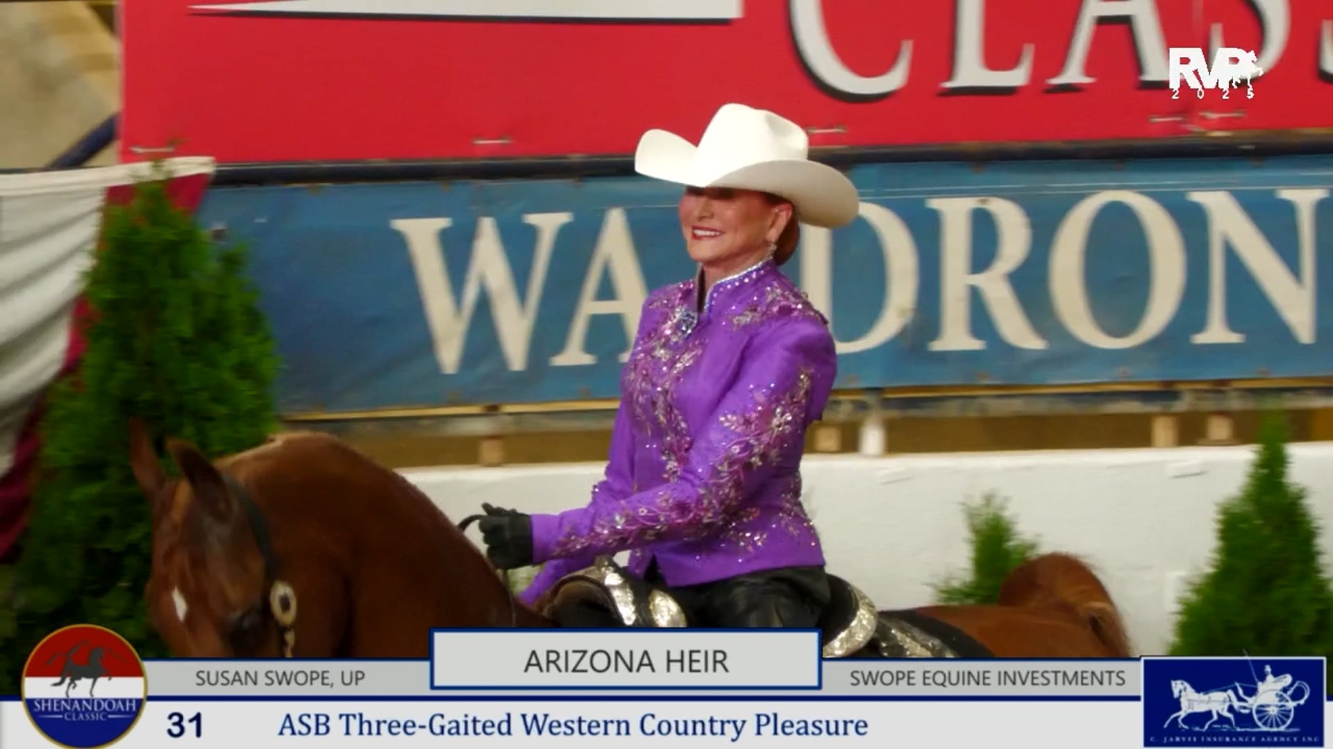 SC25 - Class 31 - Arizona Heir and Susan Swope, Up