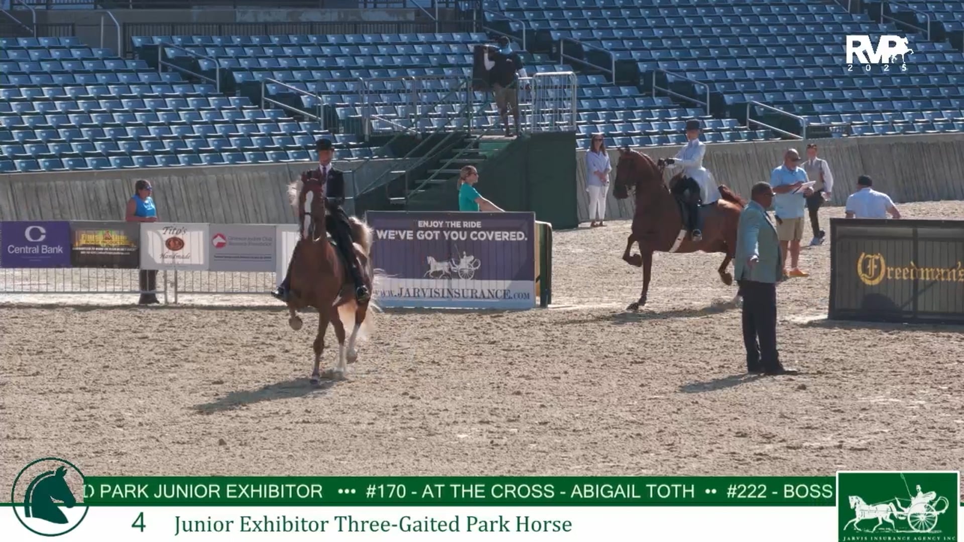LJL25 - Class 4 - Jr Exhibitor Three Gaited Park Horse