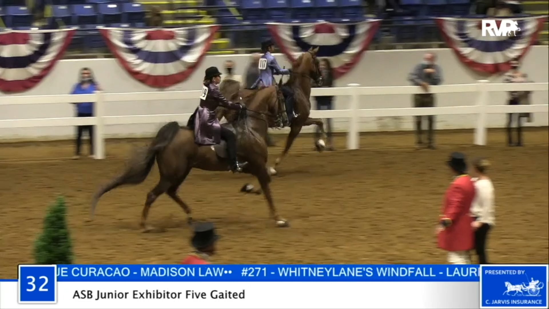 2020 BB - Class 32 ASB Junior Exhibitor Five Gaited