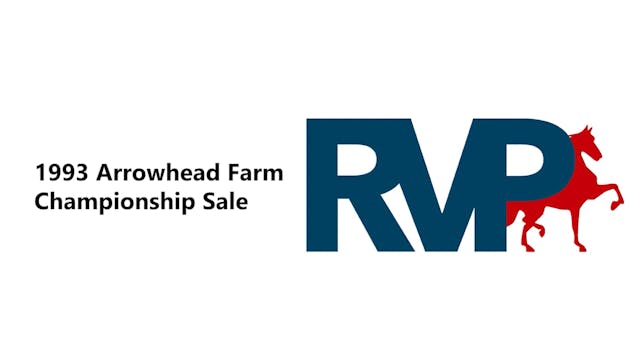 1993 Arrowhead Farm Championship Sale 