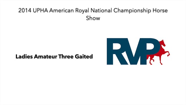 2014 KC - Class 23 Ladies Amateur Thr...
