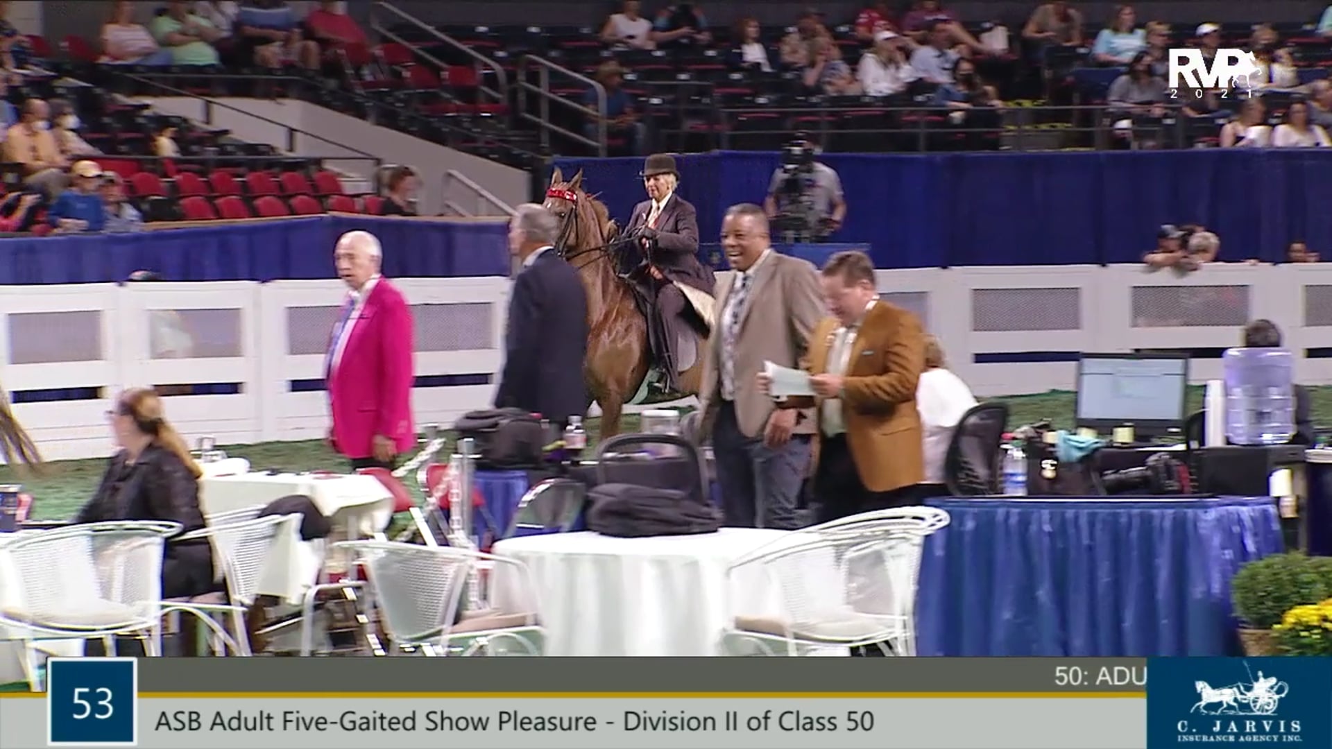 WCHS21 - Class 53 - ASB Adult Five-Gaited Show Pleasure Division II of Class 50