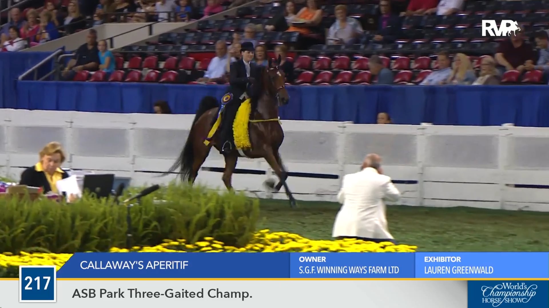 WCHS16 - Callaway's Aperitif - Championship 