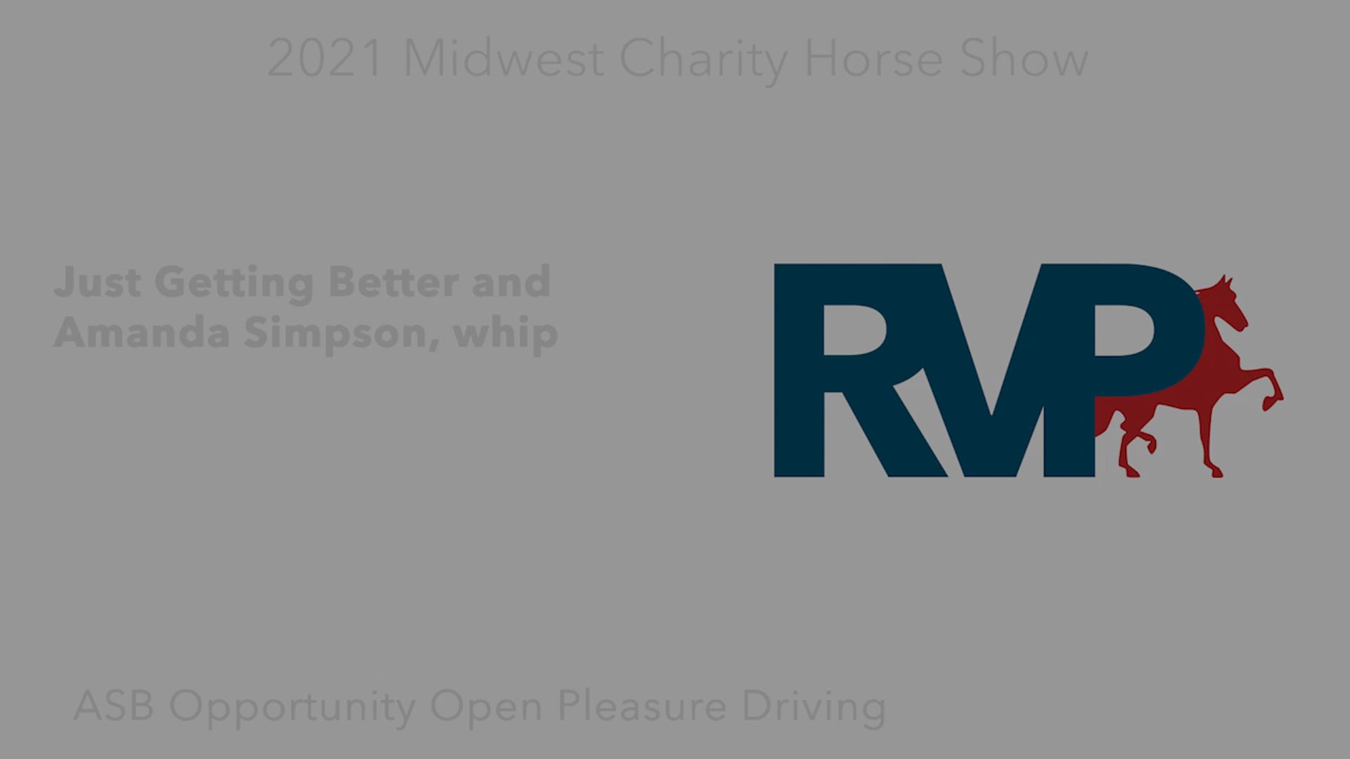 MW21 - Class 23A - Just Getting Better and Amanda Simpson, whip