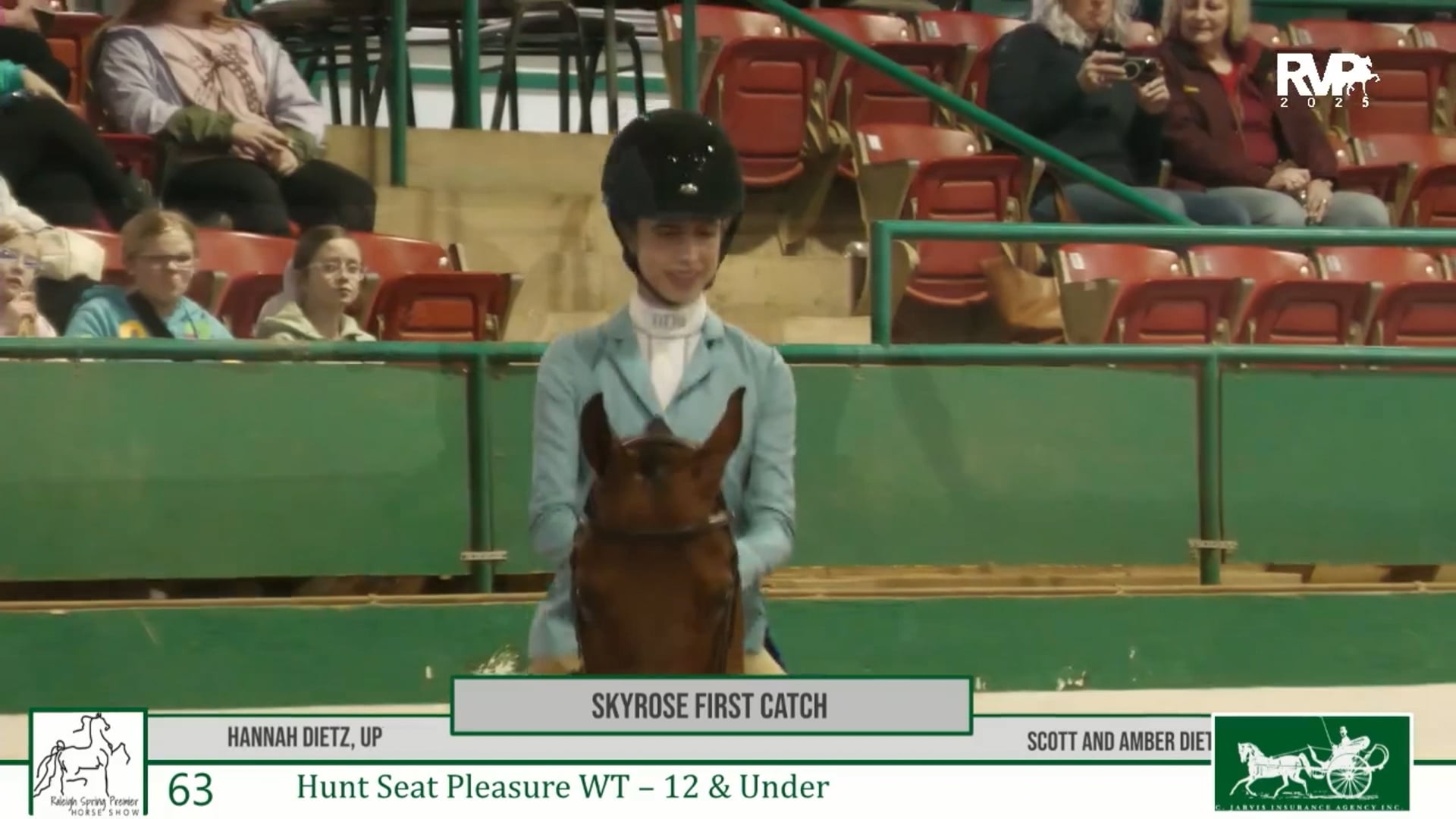 RSP25 - Class 63 - Skyrose First Catch and Hannah Dieetz, Up