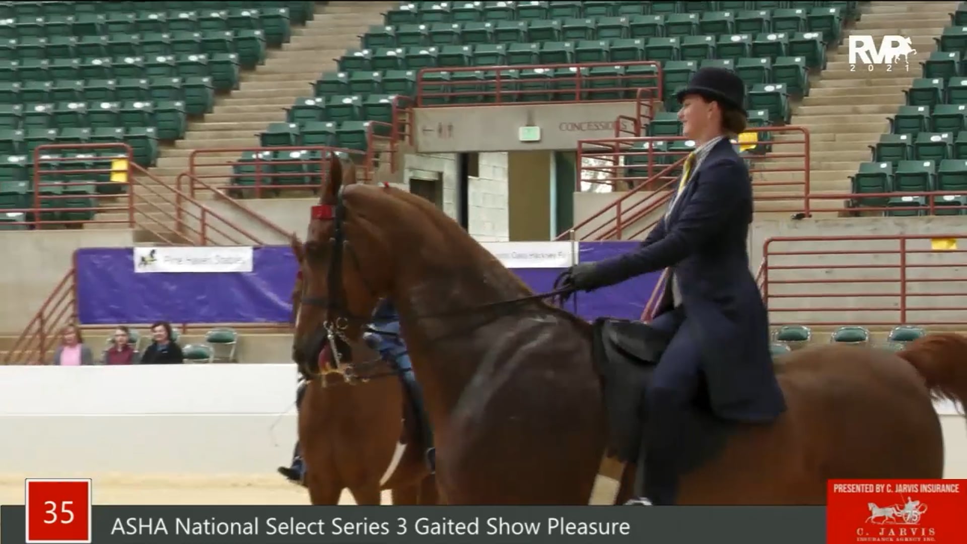PA21 - Class 35 - ASHA National Select Series Three Gaited Show Pleasure
