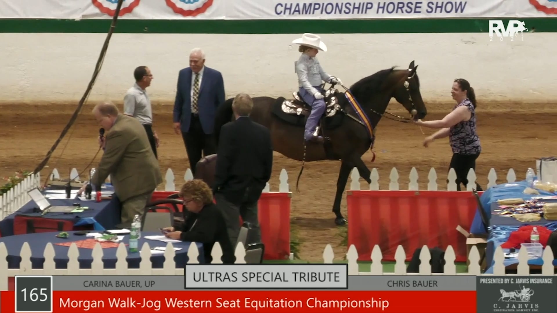SS21 - Class 165 - Morgan Walk-Trot Western Seat Equitation, 11 & Under Championship