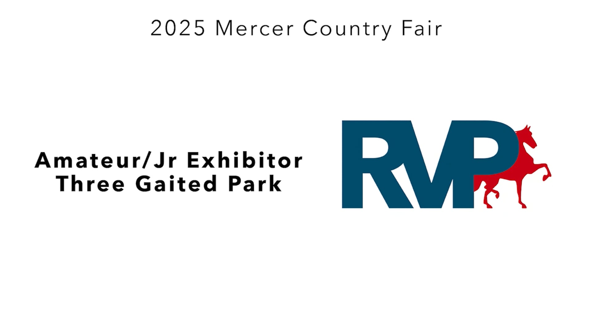 MCF25 - Class 17 - Amateur-Jr Exhibitor Three Gaited Park