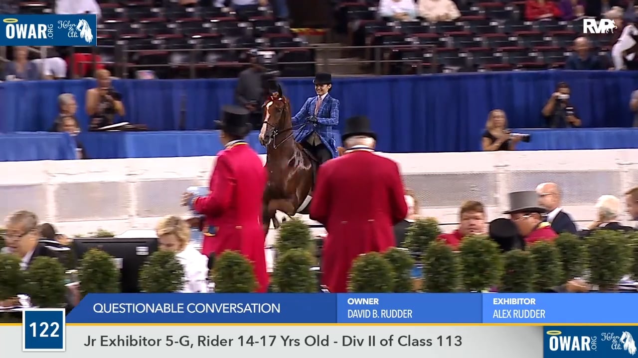 WCHS18 Class 122 - Questionable Conversation