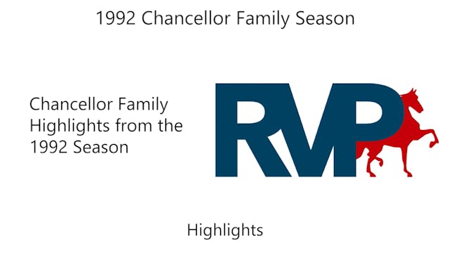 1992 Chancellor Family Season - Chanc...