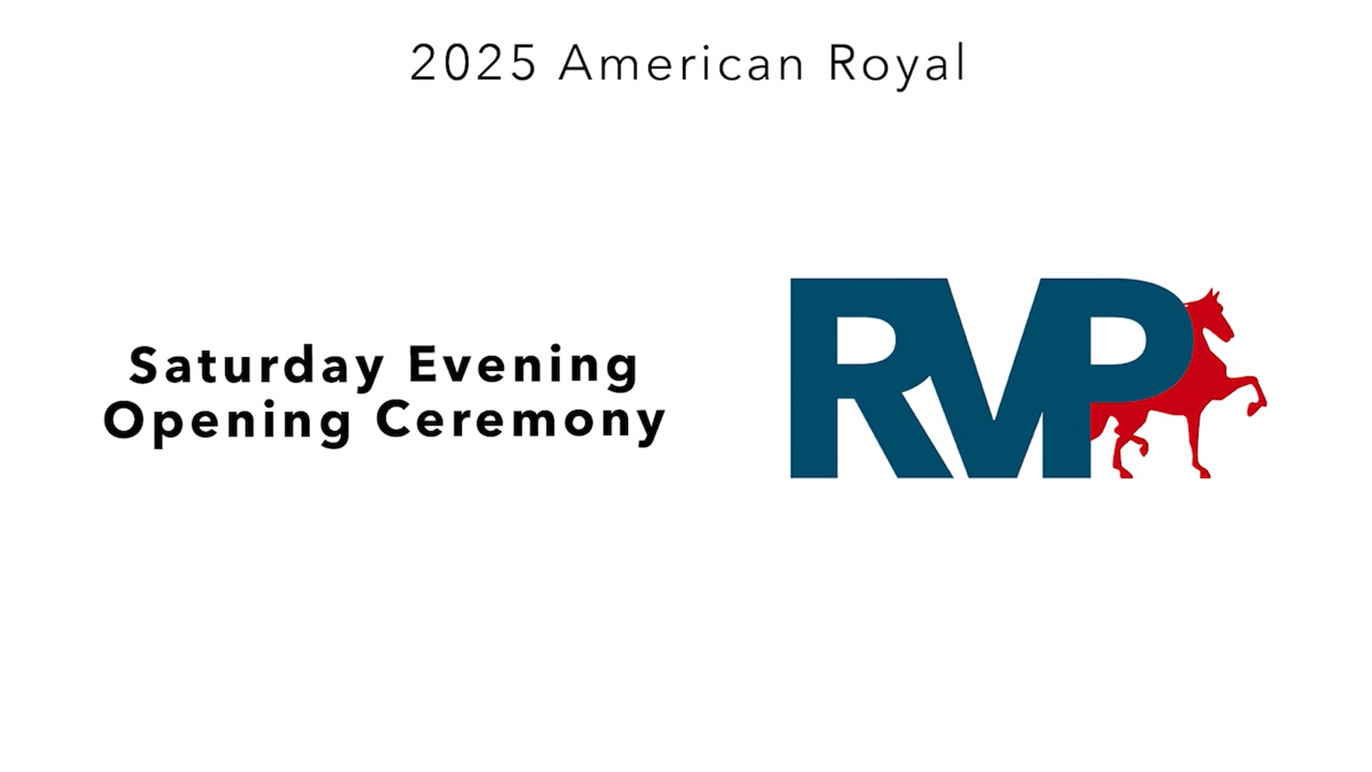 KC25 - Saturday Evening Opening Ceremony