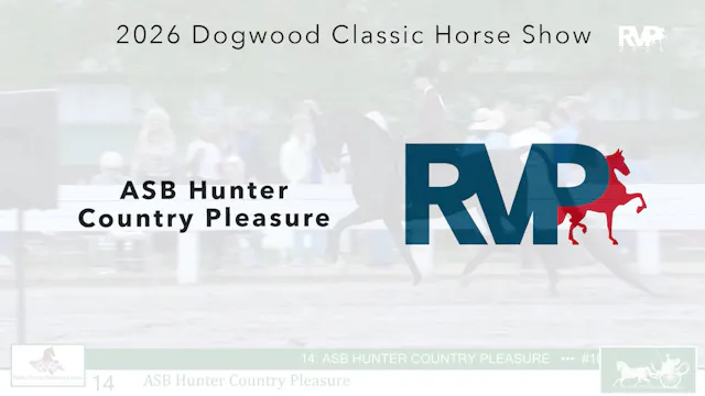 DC26 - Class 14 - ASB Hunter Country ...